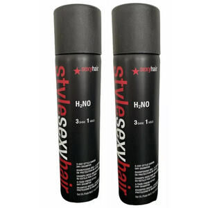 New Style Sexy Hair H2NO 3 Day Style Saver Shine & Hold Dry Shampoo  5.1 oz  2x